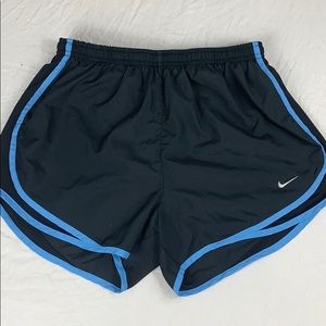 Nike Dri-Fit Running shorts in black and blue